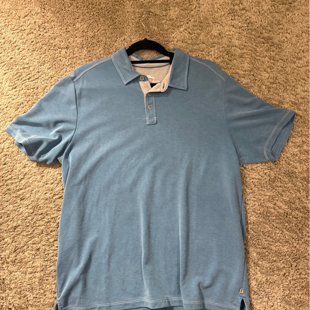 Tommy Bahama Light Blue Polo Shirt